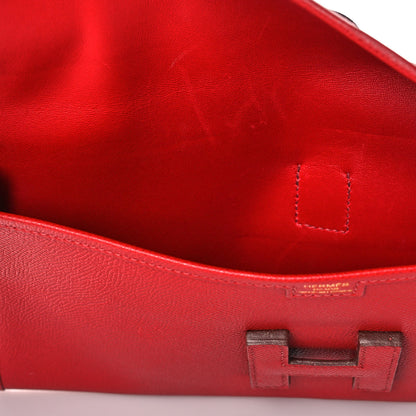 Hermes Epsom Jige Elan 29 Clutch Rouge Garance 10 of 11