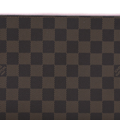 Louis Vuitton Damier Ebene Neverfull MM GM Pochette Rose Ballerine 7 of 7