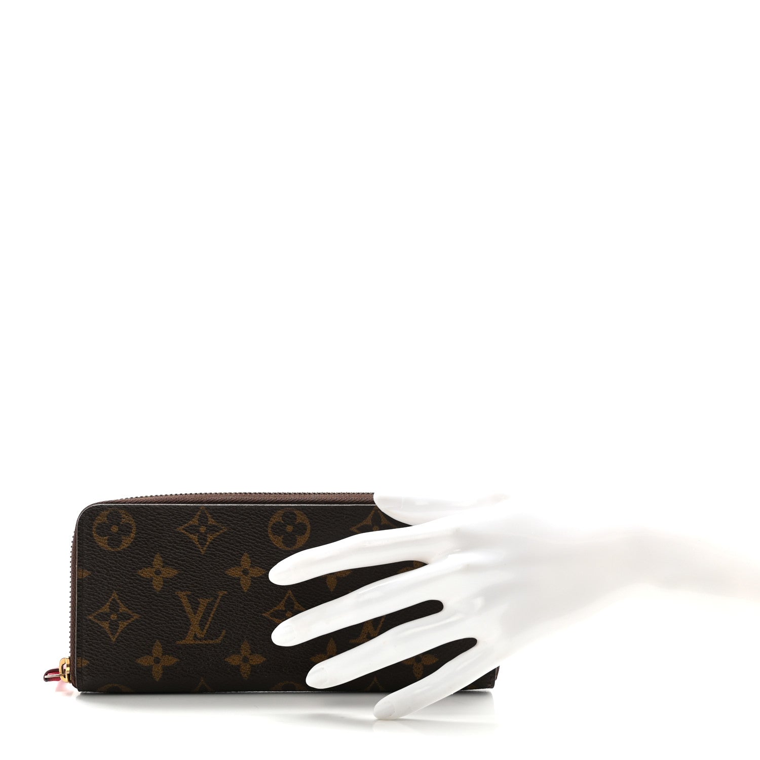 Louis Vuitton Monogram Clemence Wallet Fuchsia 2 of 6