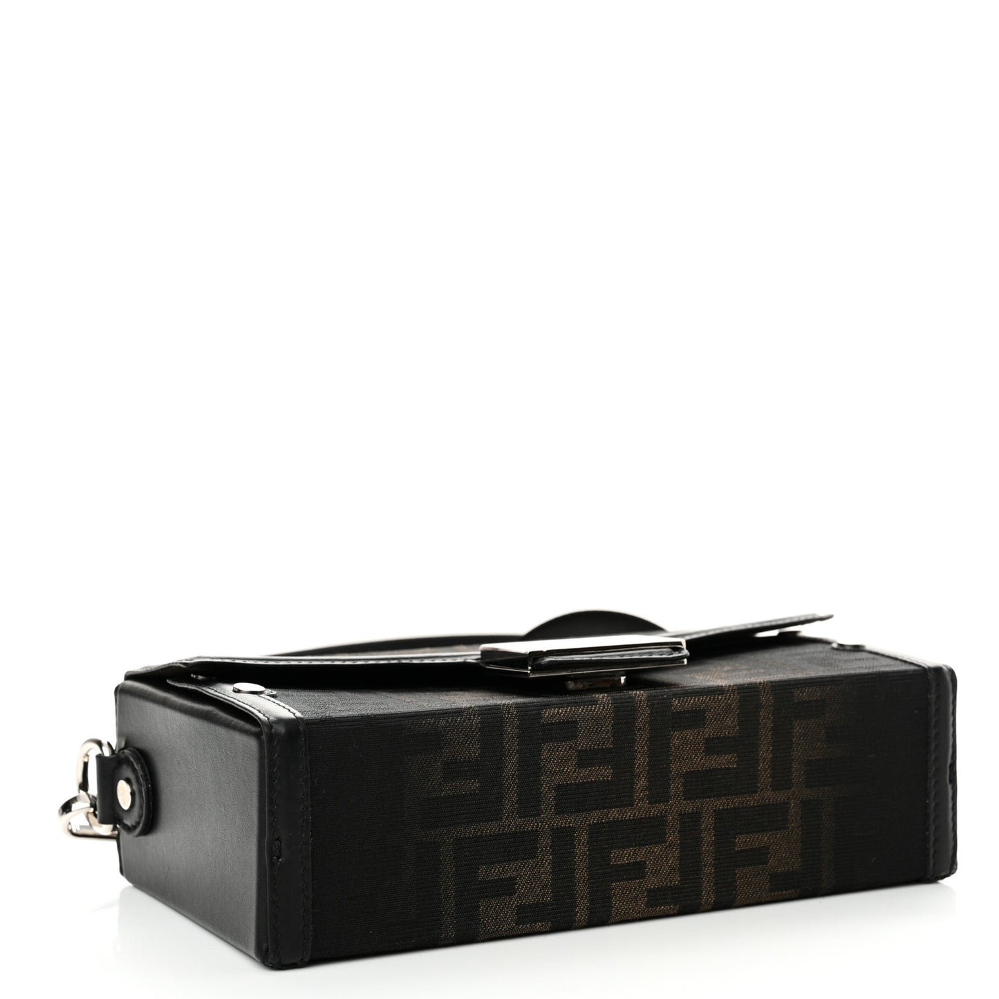 FF Eclissi Jacquard Vitello King Baguette Soft Trunk Tobacco Moro Black