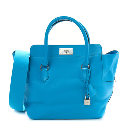 Hermes Evercolor Toolbox 26 Bleu Zanzibar 1 of 8
