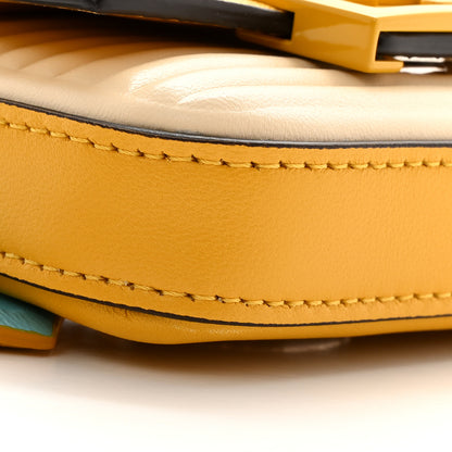 Fendi X FRGMT X POKEMON Nappa Pokemon Inlay Nano Maxi Buckle Baguette Charm Mimosa Multicolor 7 of 9