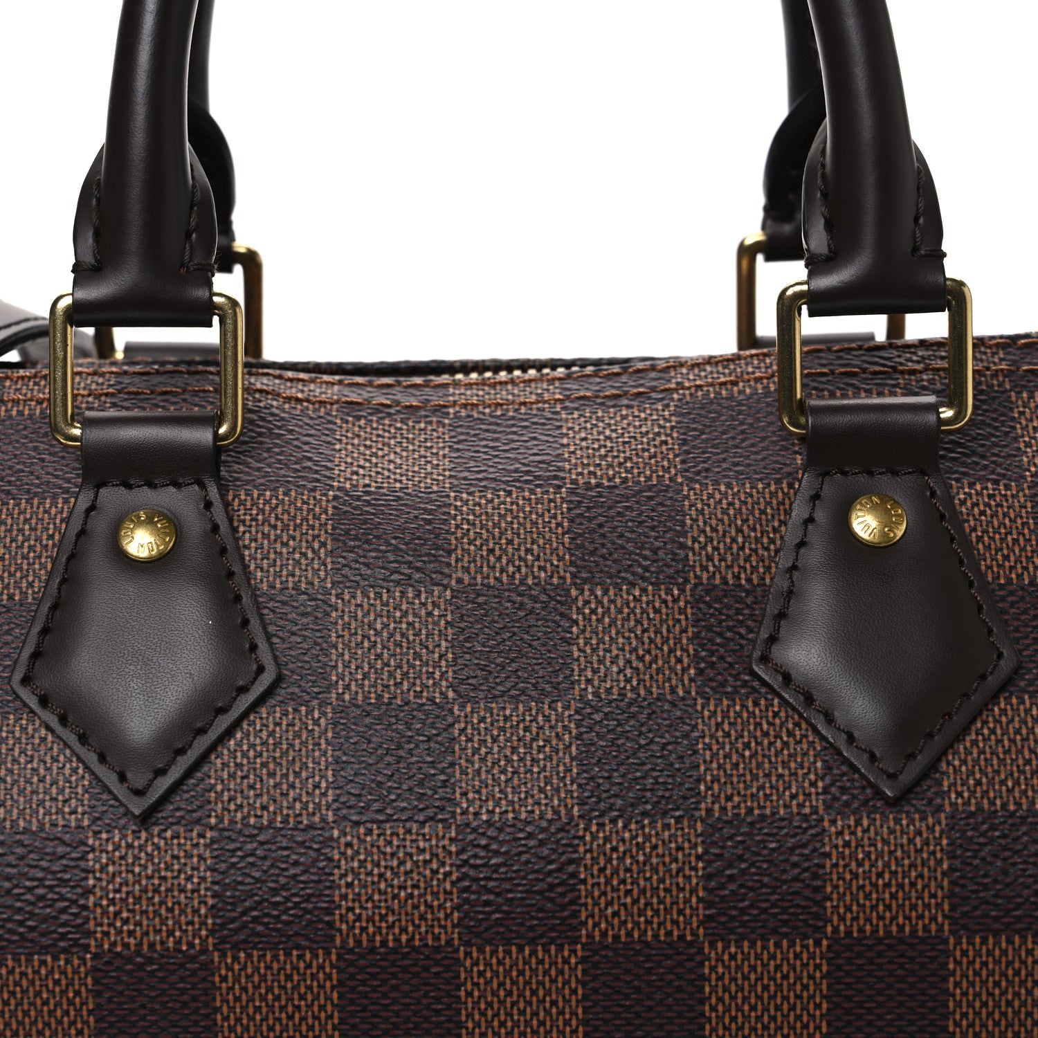 Louis Vuitton Damier Ebene Speedy Bandouliere 25 7 of 9