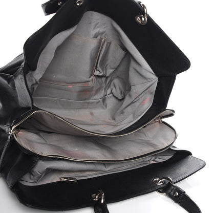 Chanel Soft Caviar Quilted Large Timeless Tote Black 7 of 13