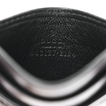 Gucci Calfskin Matelasse GG Marmont Card Holder Black 6 of 6