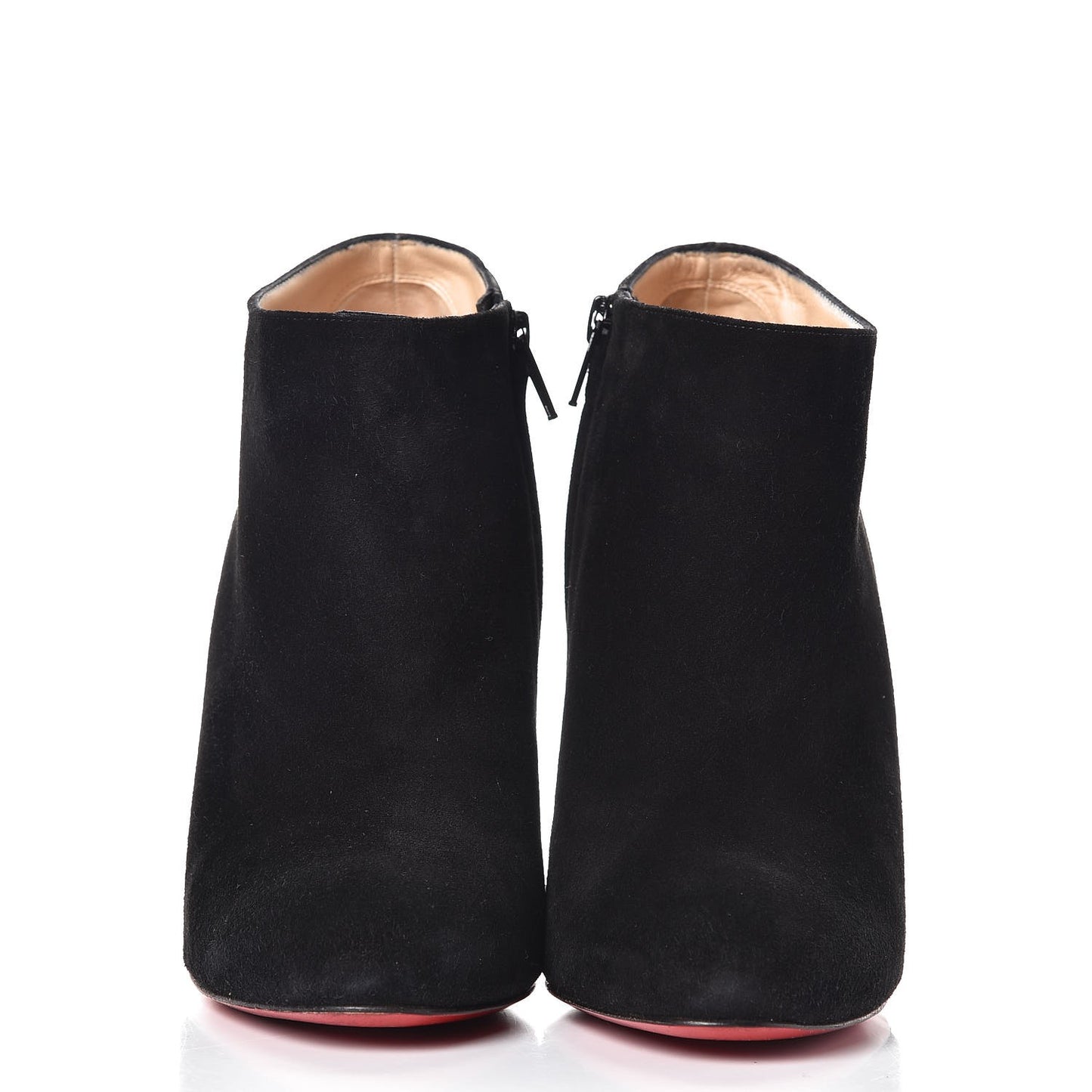 Suede Belle Zeppa 100 Wedge Ankle Boots 38.5 Black