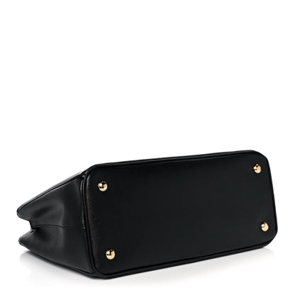 Prada Saffiano Lux Medium Tote Black 4 of 9