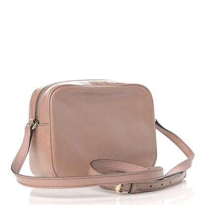 Gucci Vernice Naplack Small Soho Disco Bag Dark Cipria 2 of 9