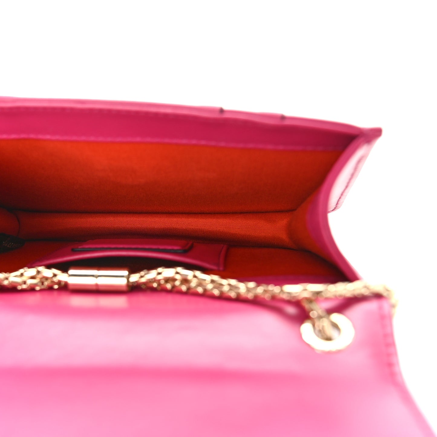 Calfskin Small Serpenti Forever Snake Strap Crossbody Bag Pink