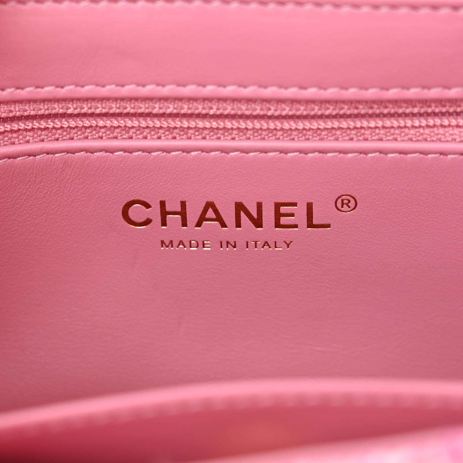 Chanel Tweed Quilted Nano Kelly Shopper Pink 6 of 10