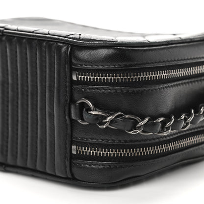 Chanel Lambskin Small Coco Boy Camera Case Black 11 of 11