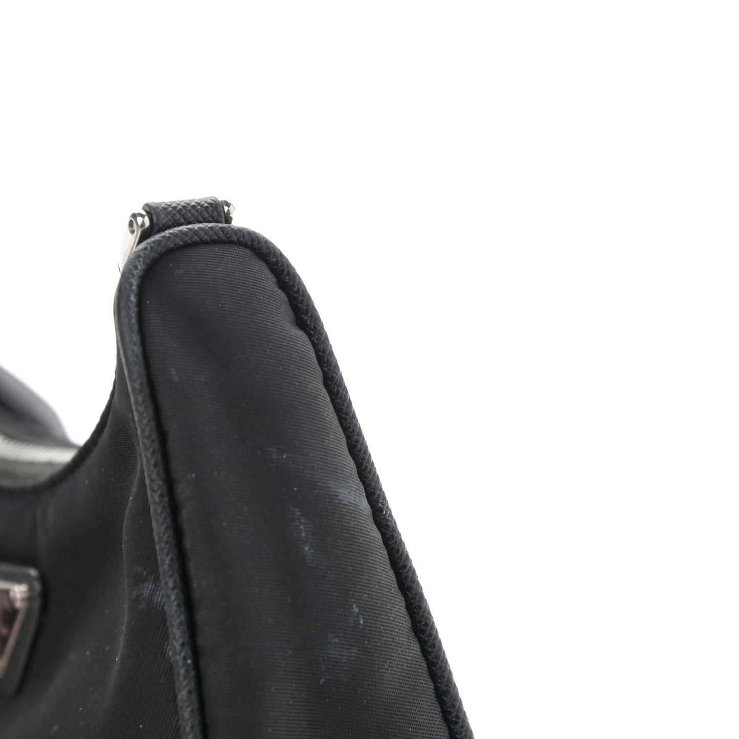 Tessuto Nylon Mini Re-Edition 2000 Shoulder Bag Black