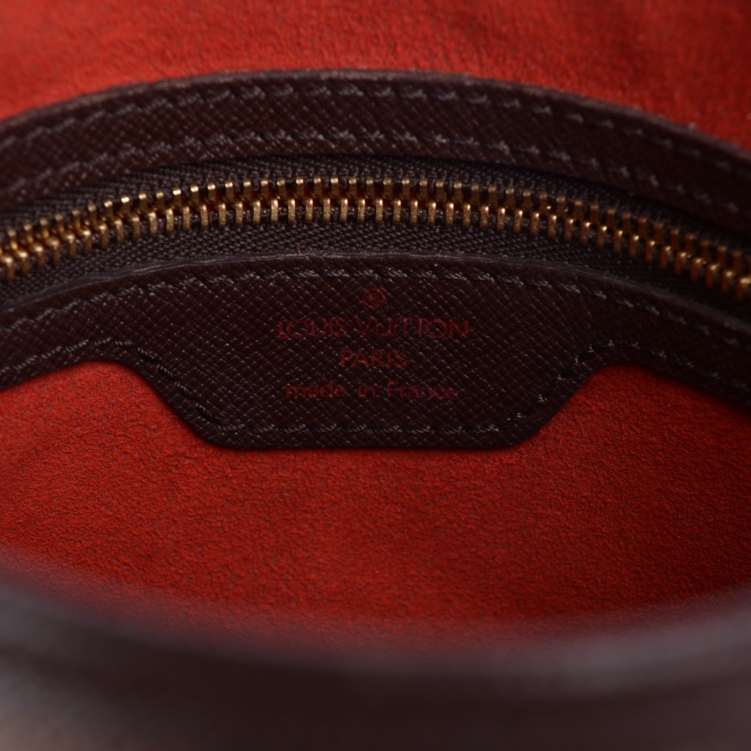 Louis Vuitton Damier Ebene Marais Bucket 23 6 of 7