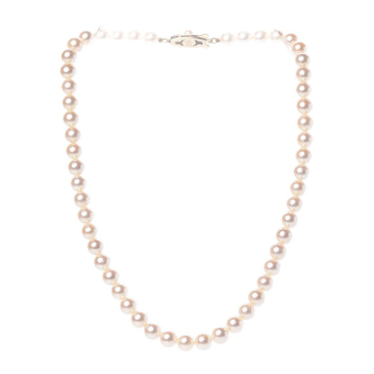 Mikimoto 14K Yellow Akoya Pearl 6.5-7mm Strand Necklace 3 of 4