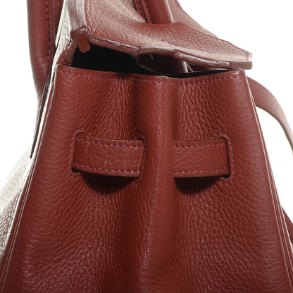 Hermes Taurillon Clemence Birkin 35 Brique 15 of 25