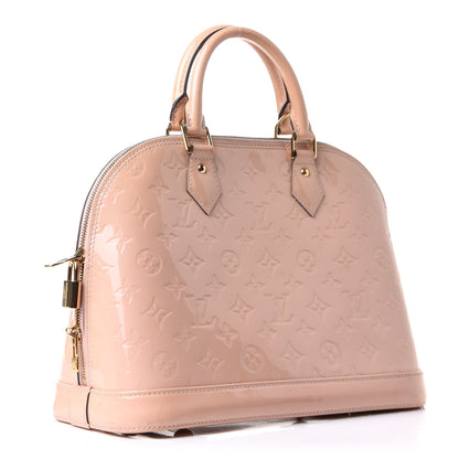 Louis Vuitton Vernis Alma PM Rose Ballerine 3 of 17