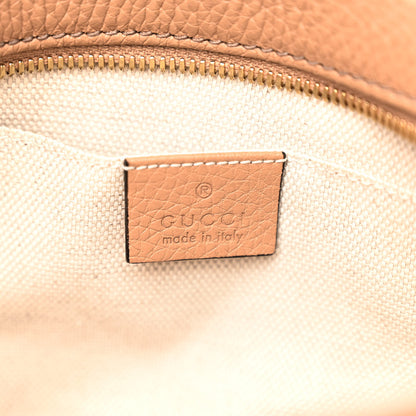 Gucci Pebbled Calfskin Small Soho Disco Bag Camelia 6 of 10