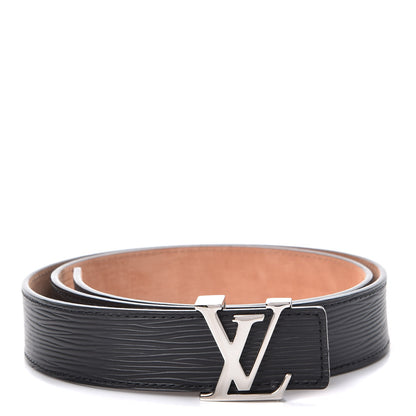 Louis Vuitton Epi 30mm LV Initiales Belt 85 34 Black 1 of 10