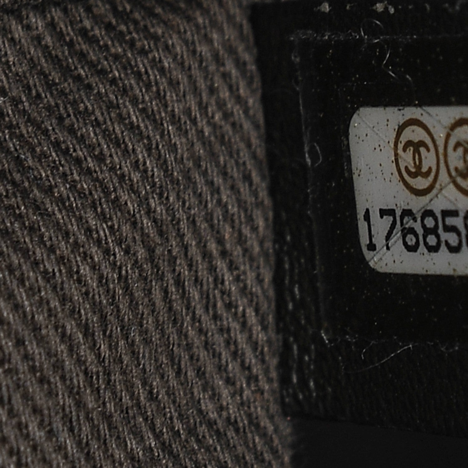 Chanel Canvas Small Deauville Tote Khaki 7 of 7
