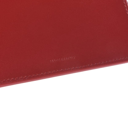 Celine Grained Calfskin Medium Multifunction Strap Wallet Coquelicot 6 of 7