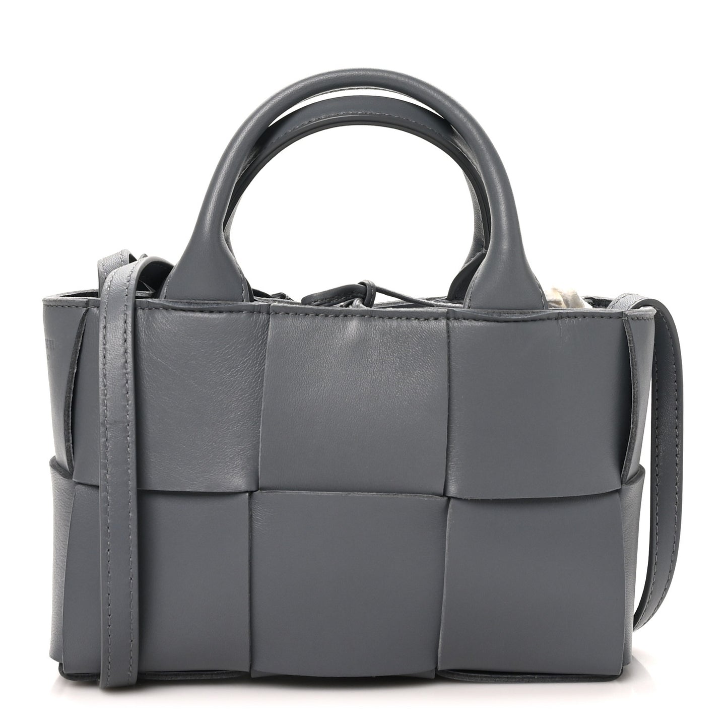 Nappa Maxi Intrecciato Mini Arco Tote Thunder Thunder
