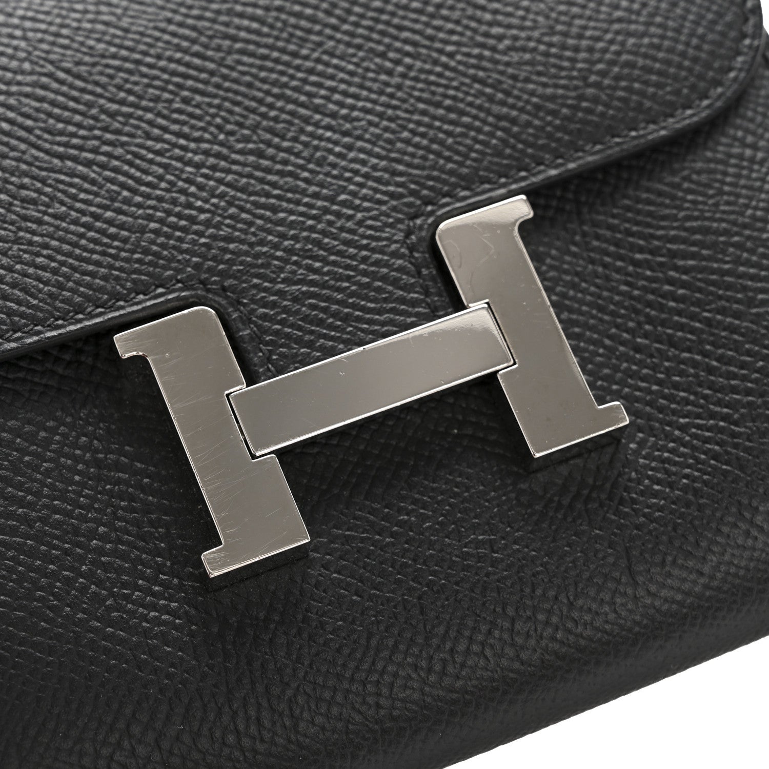 Hermes Epsom Constance Short Wallet Black 17 of 18