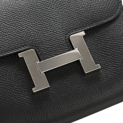 Hermes Epsom Constance Short Wallet Black 17 of 18