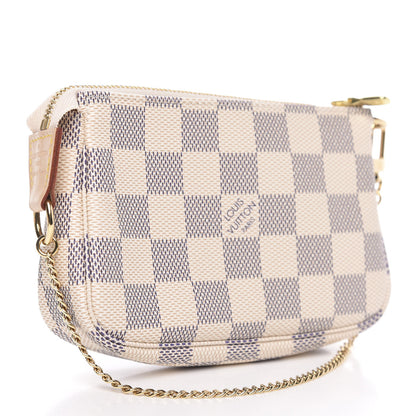 Louis Vuitton Damier Azur Mini Pochette Accessories 3 of 10