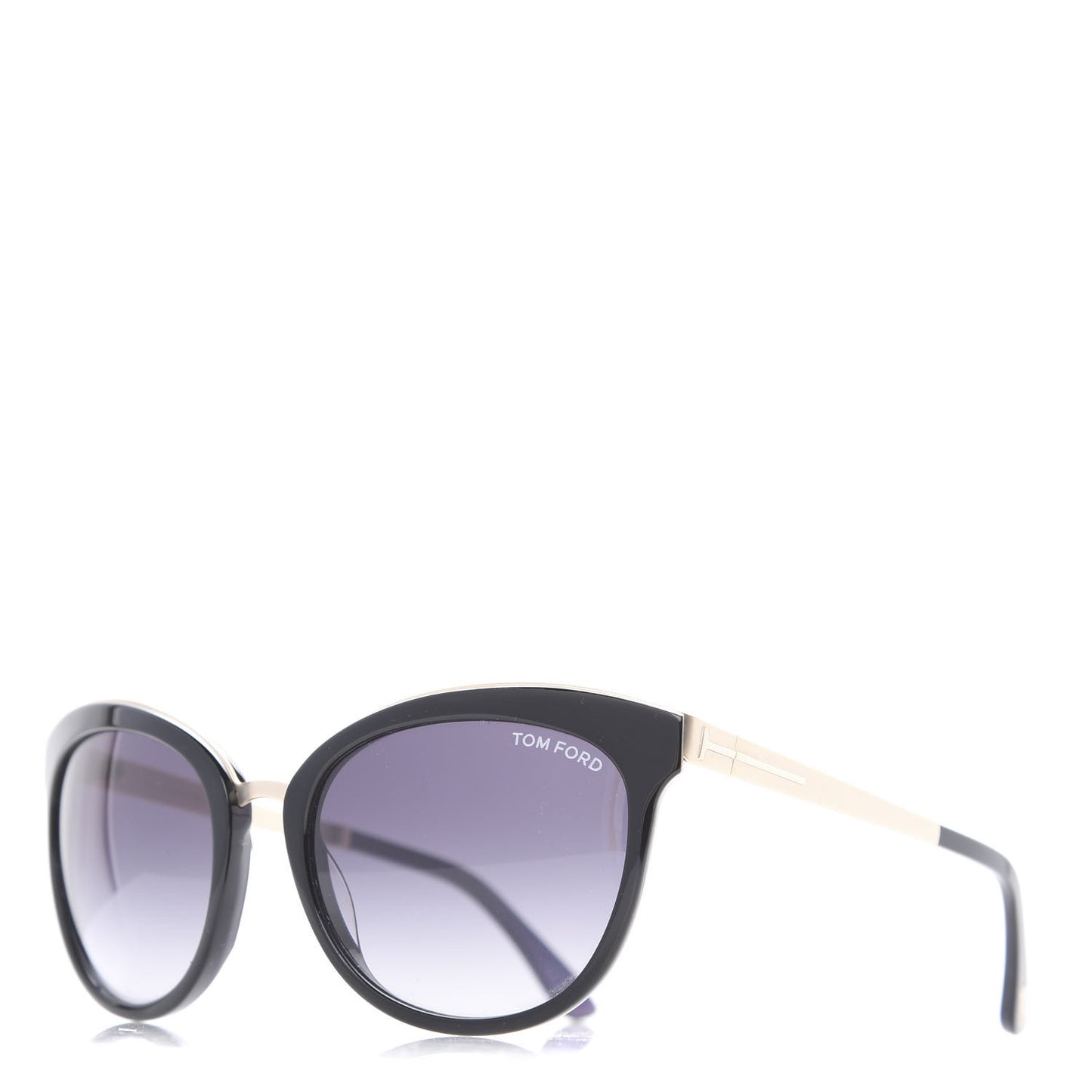 Emma Cat Eye Polarized Sunglasses TF461 Black