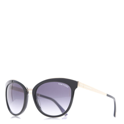 Tom Ford Emma Cat Eye Polarized Sunglasses TF461 Black 1 of 8