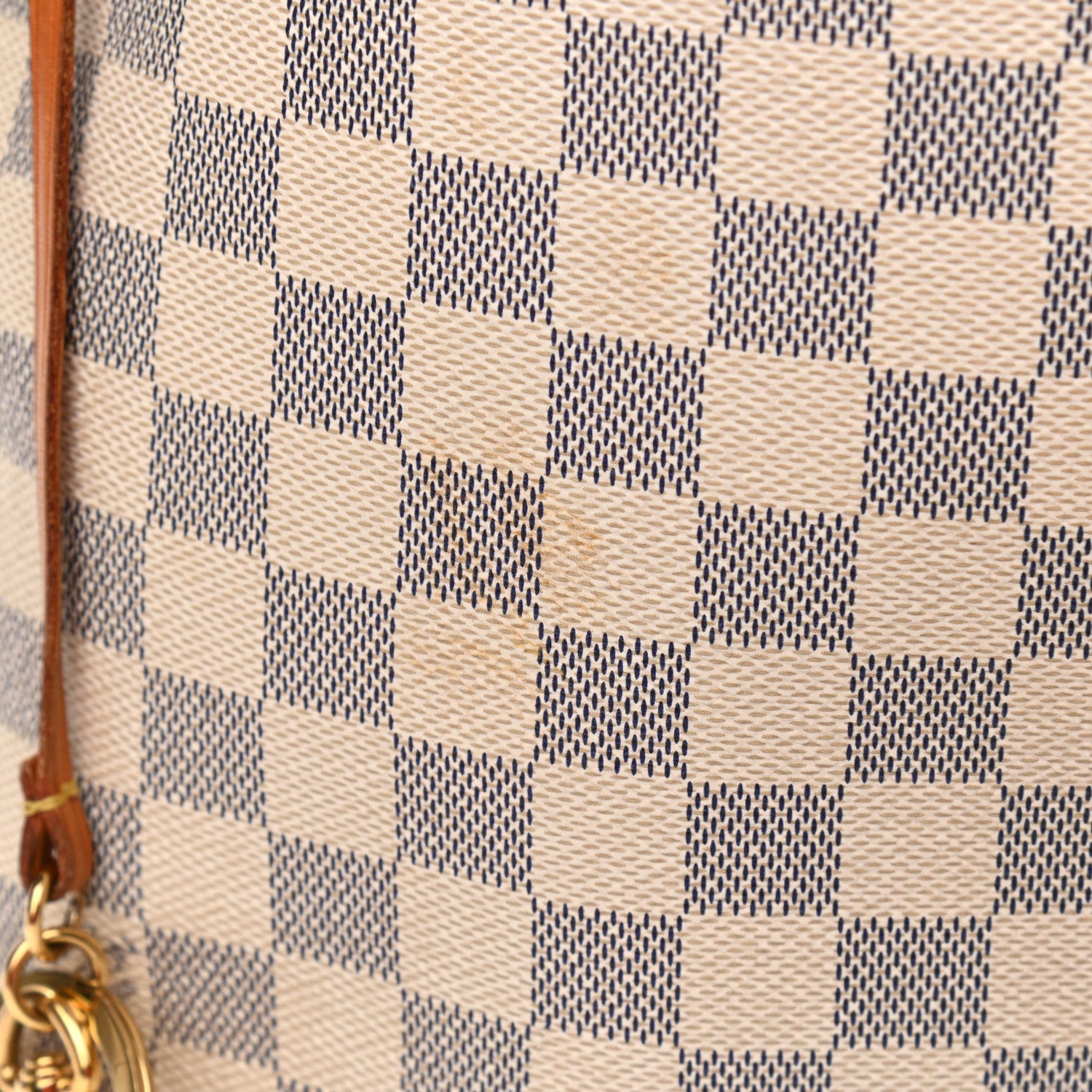 Louis Vuitton Damier Azur Delightful MM Pink 14 of 14