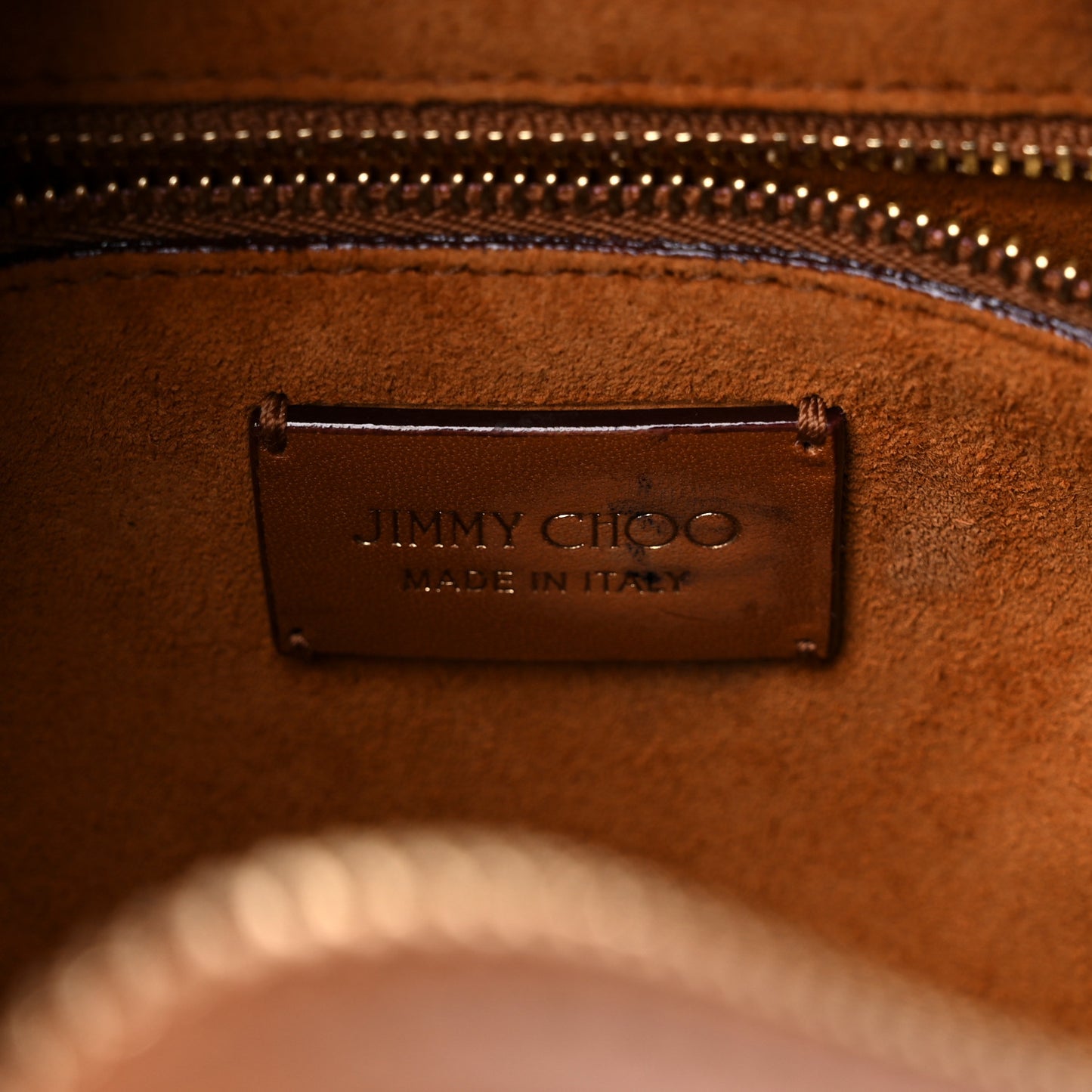 Calfskin Small Varenne Bowling Bag Brown