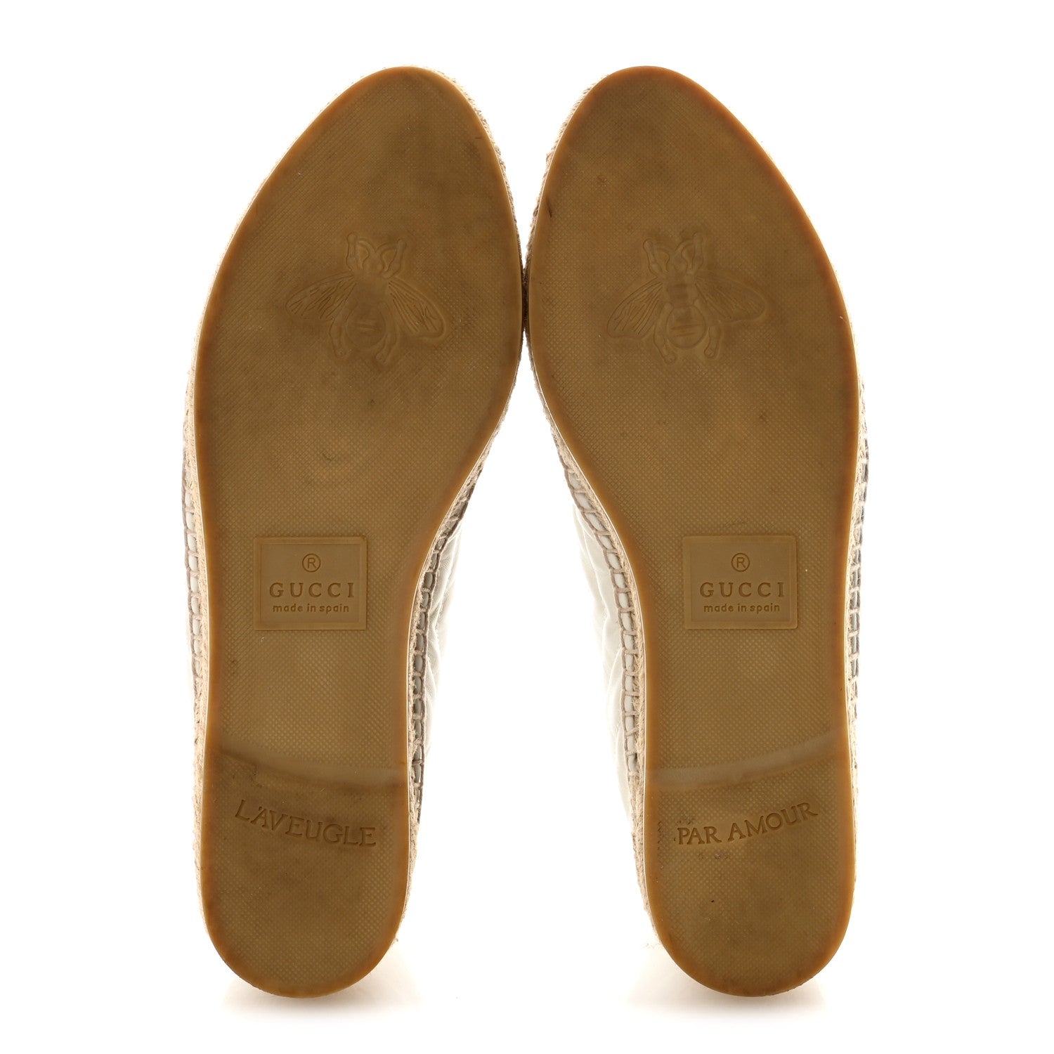 Gucci Nappa Matelasse GG Marmont Espadrilles 39 Great White 12 of 18