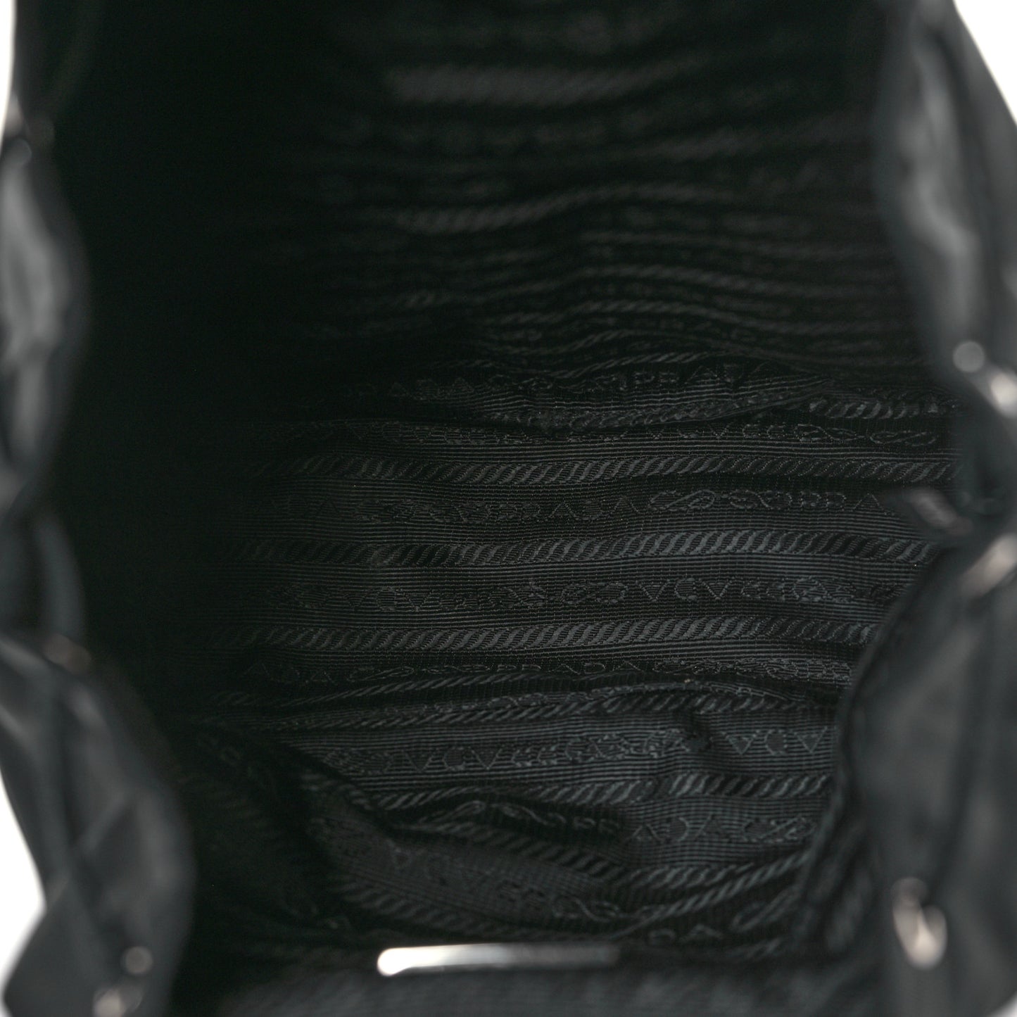 Nylon Vela Mini Crossbody Backpack Black