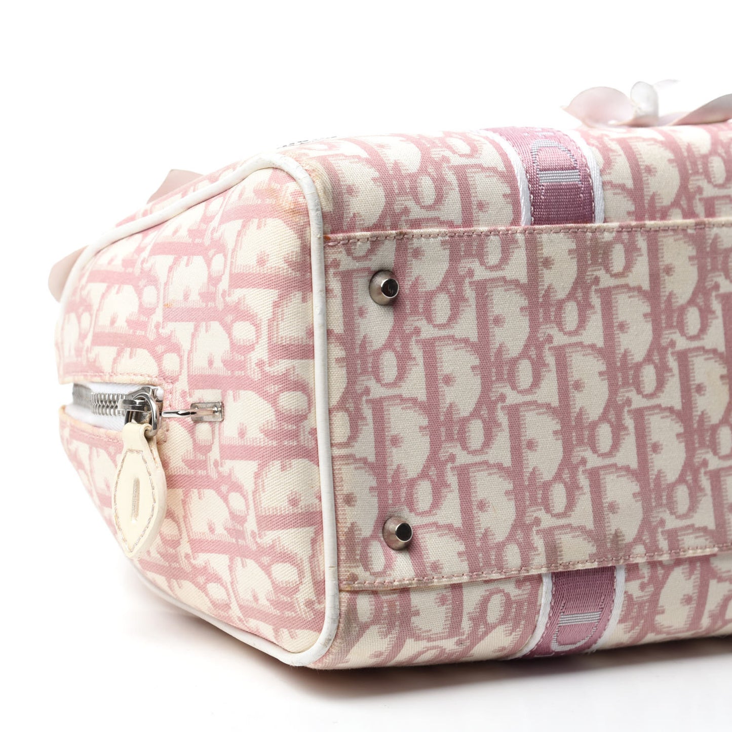 Monogram Girly Boston Pink