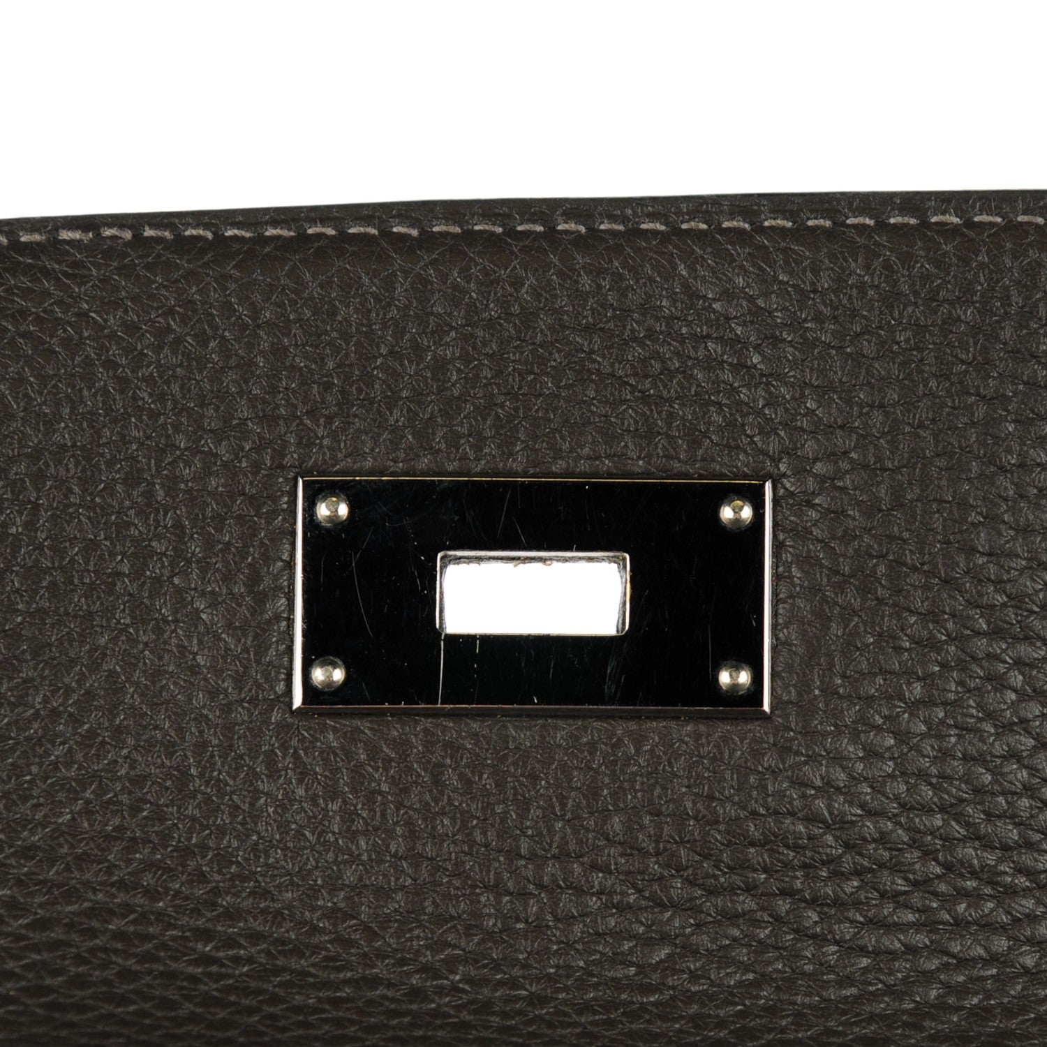 Hermes Taurillon Clemence Kelly 40 Graphite 18 of 23