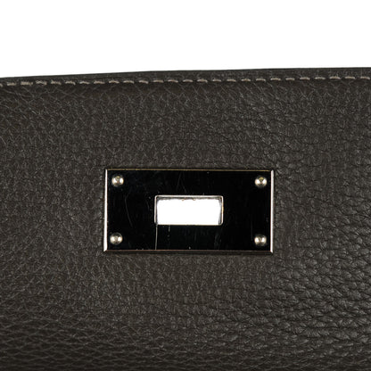 Hermes Taurillon Clemence Kelly 40 Graphite 18 of 23