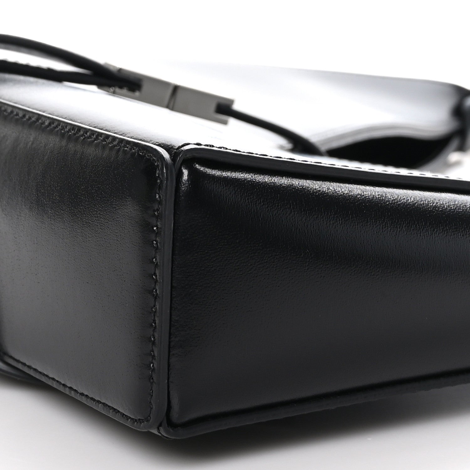 Givenchy Box Calfskin Small Cut Out Shoulder Bag Black 9 of 9