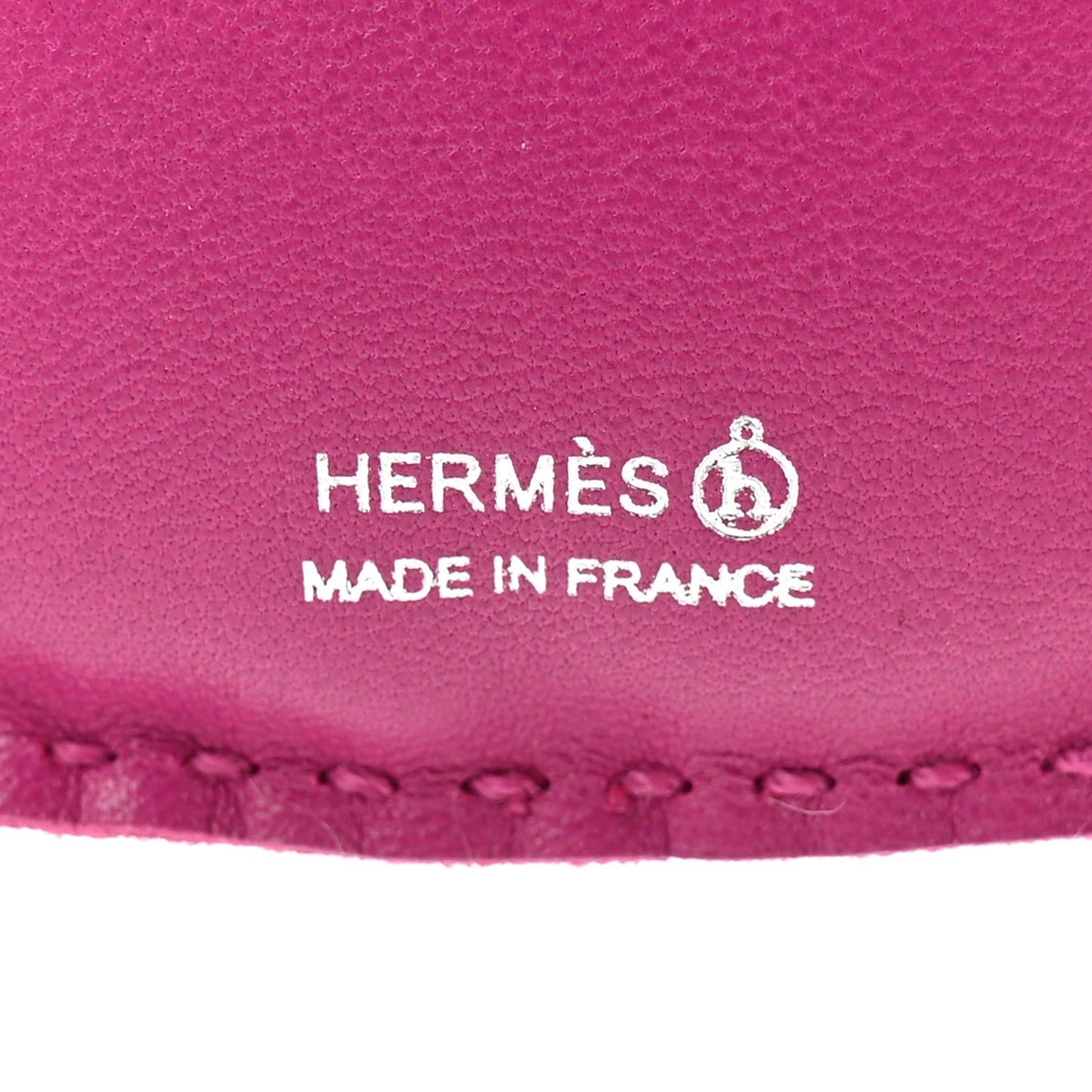 Milo Lambskin Epsom Suede Petit H Bubble Tea Charm Rose Pourpre Mauve Pale