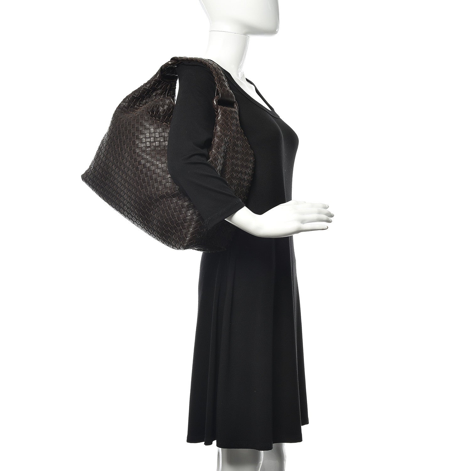 Bottega Veneta Nappa Intrecciato Sloane Hobo Moro 2 of 10