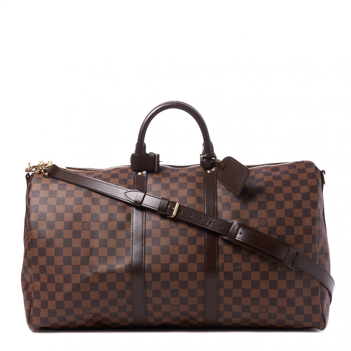 Damier Ebene Keepall Bandouliere 55