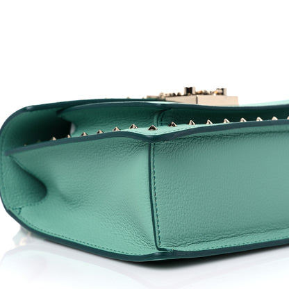 MCM Grained Calfskin Small Studded Patricia Satchel Mint 8 of 9