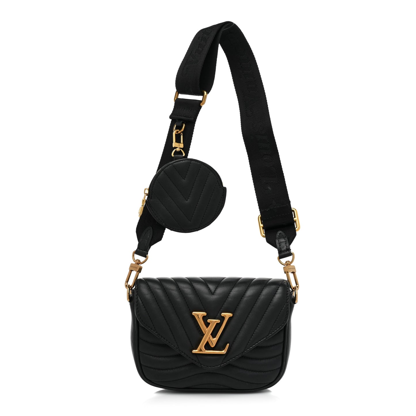 Calfskin New Wave Multi Pochette Black
