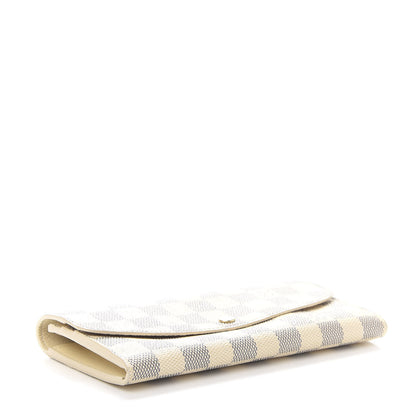 Louis Vuitton Damier Azur Emilie Wallet 4 of 11