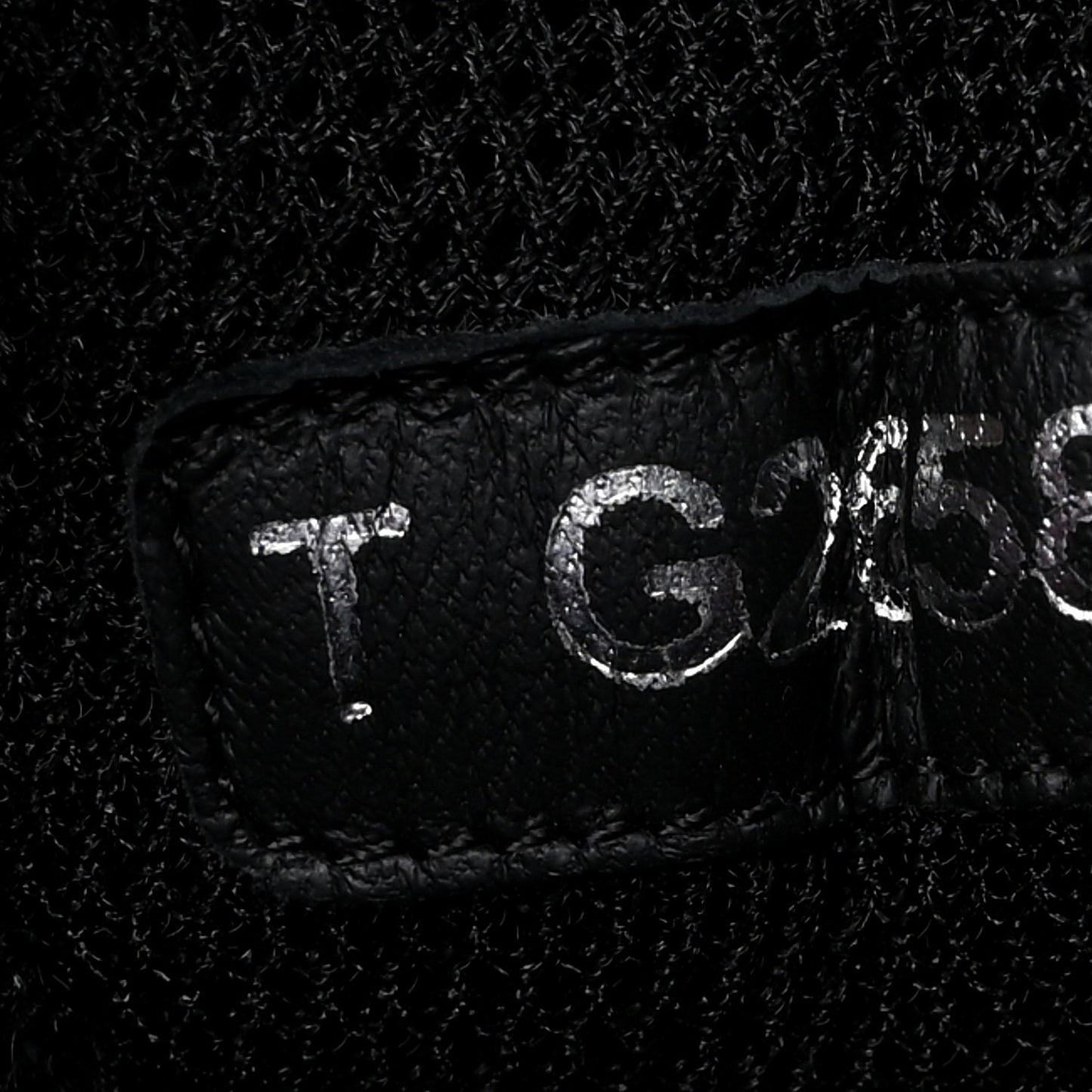 Tweed Suede Goatskin CC Sneakers 39.5 Black White