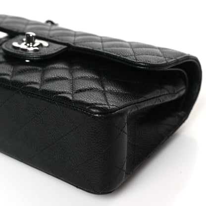 Chanel Caviar Quilted Small Double Flap Black 9 of 10