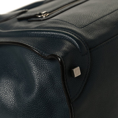 Celine Drummed Calfskin Mini Luggage Blue 12 of 15