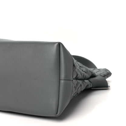 Bottega Veneta Nappa Intrecciato Large Fold Crossbody Messenger Thunder 10 of 11