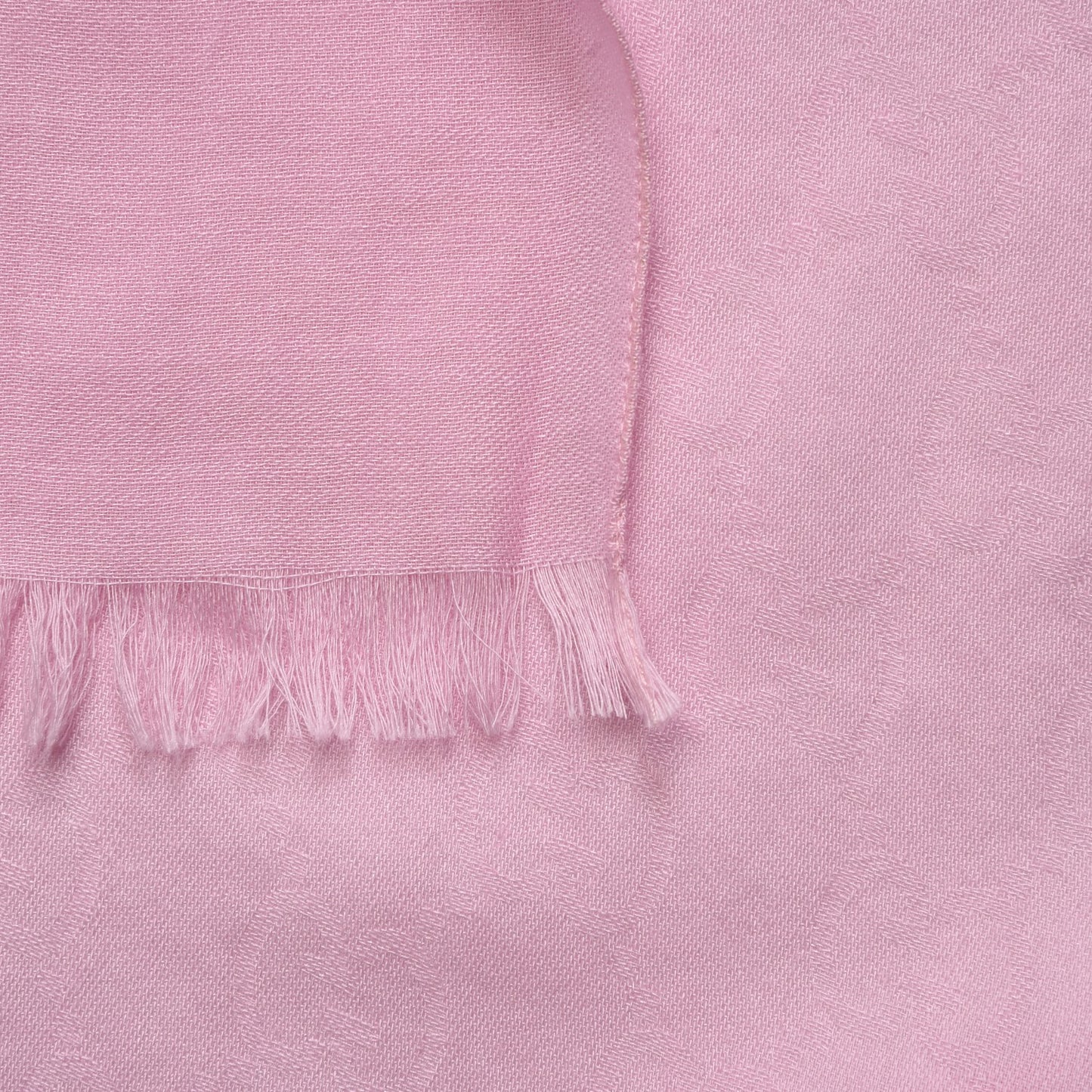 Wool Silk GG Monogram GGNat Scarf Rose