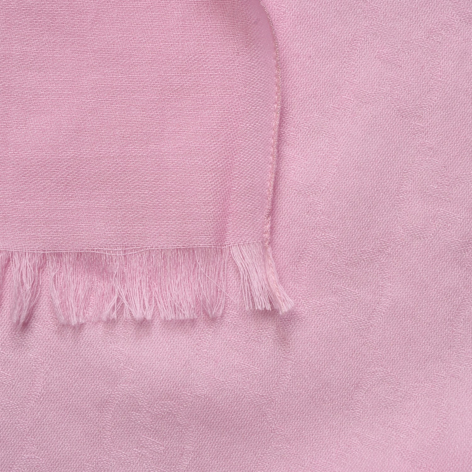 Gucci Wool Silk GG Monogram GGNat Scarf Rose 6 of 6